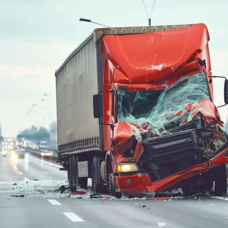 caso de accidente de camión en Houston