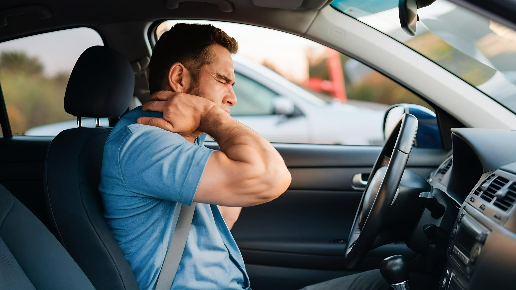 ¿Cuál es la indemnización media por lesión de espalda y cuello en accidente de tráfico en Texas?